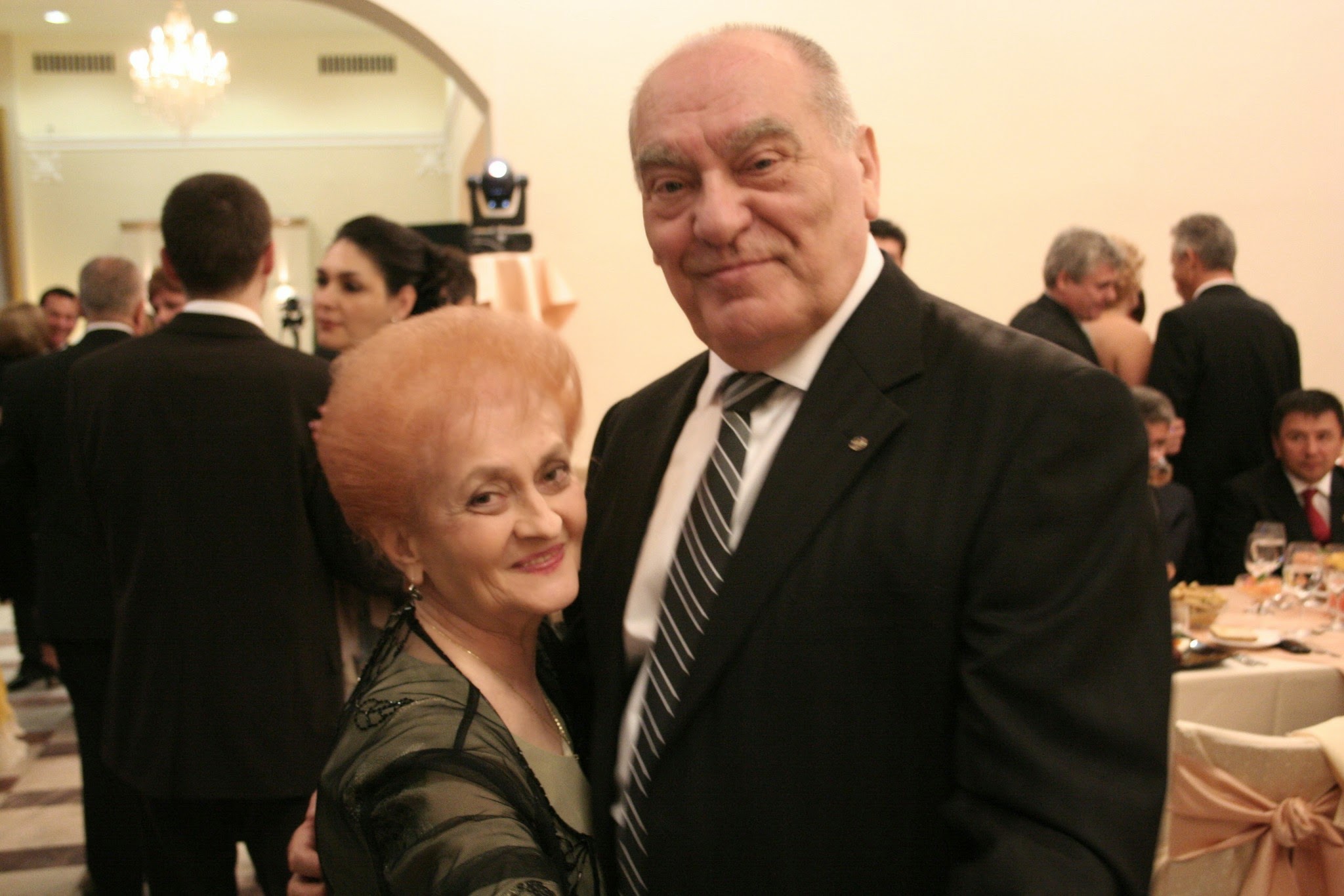 Vasile și Doina la eveniment Rotary