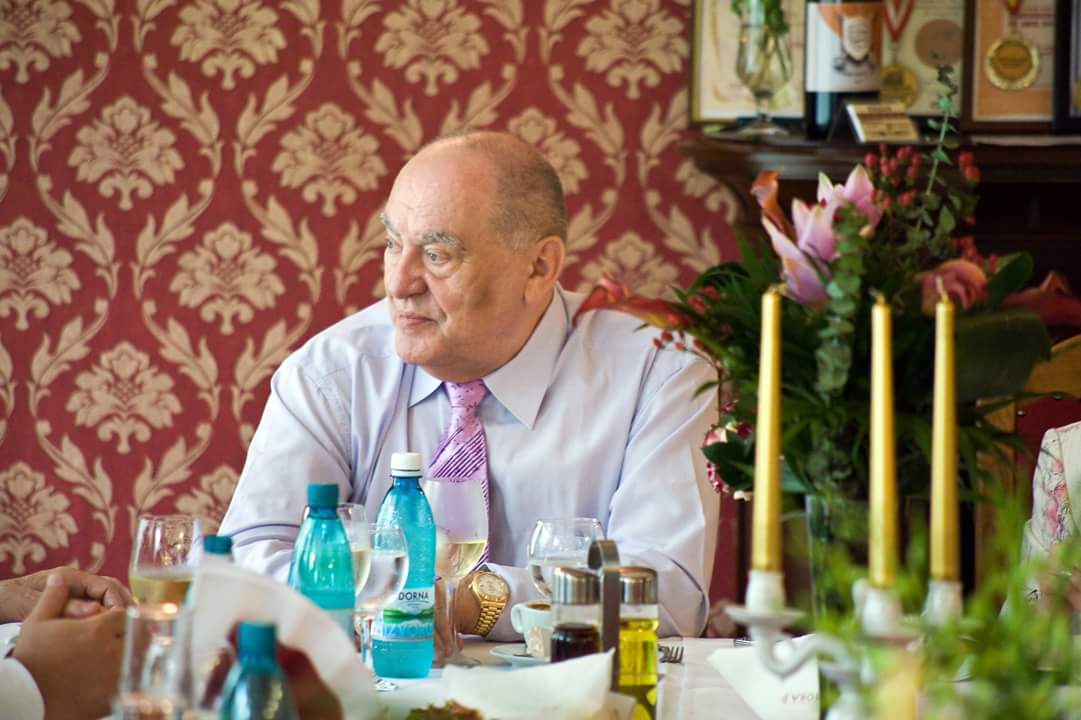 Vasile Leordean la restaurant